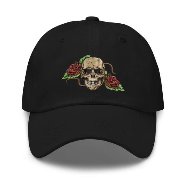 Skull and Roses - Dad hat
