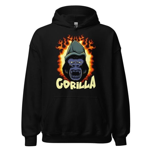 Fire Gorilla - Unisex Hoodie