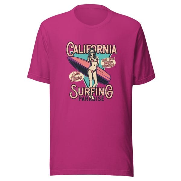 California Surfing Paradise - Unisex t-shirt