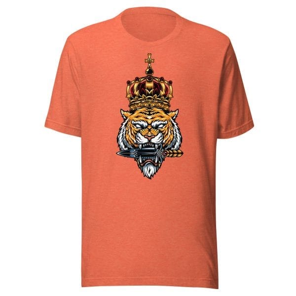 Tiger with a Crown - Unisex t-shirt