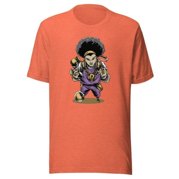 Cartoon Character Curly-Haired Cisc Jockey - Unisex t-shirt
