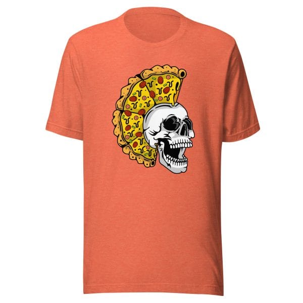 Pizza Skull - Unisex t-shirt