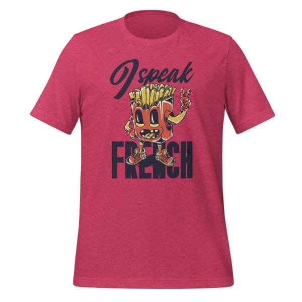 I speak French - Unisex t-shirt