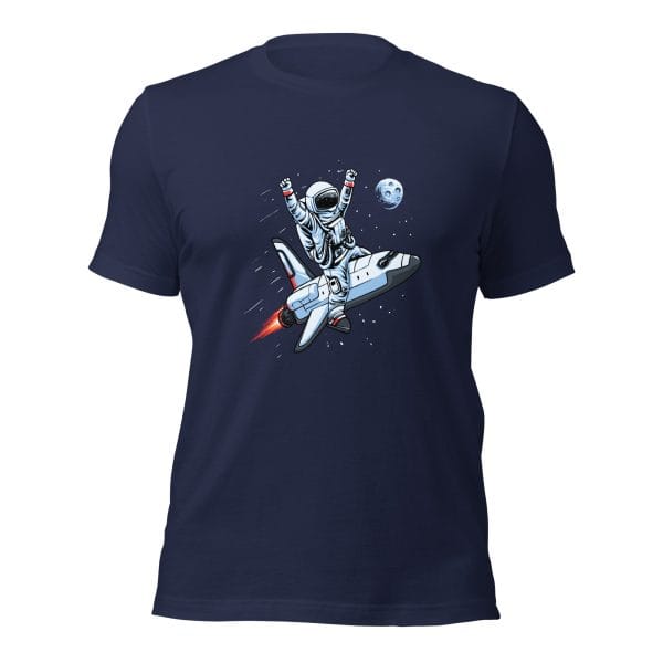 An Astronaut Travels - Unisex t-shirt