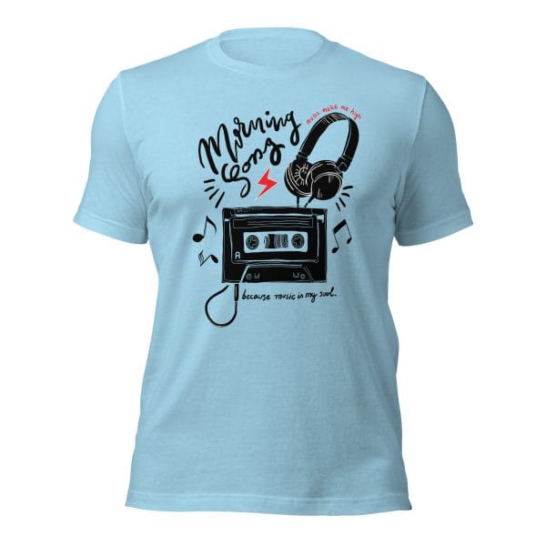 Cassette and Headphones - Unisex t-shirt