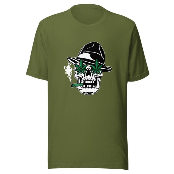 Cool Skull Smokes - Unisex t-shirt