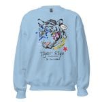 Tiger Style Sweatshirt featuring a bold and fierce tiger design.