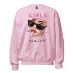 Girl Rule the World Sweatshirt featuring a bold and empowering design.