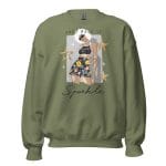 Just Make It Sparkle Sweatshirt featuring a bold and sparkling design.