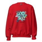 Cool Boy Slogan Sweatshirt featuring a bold and confident slogan.