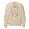 Butterfly It's All Going to Be OK Sweatshirt featuring a beautiful butterfly design and uplifting message.