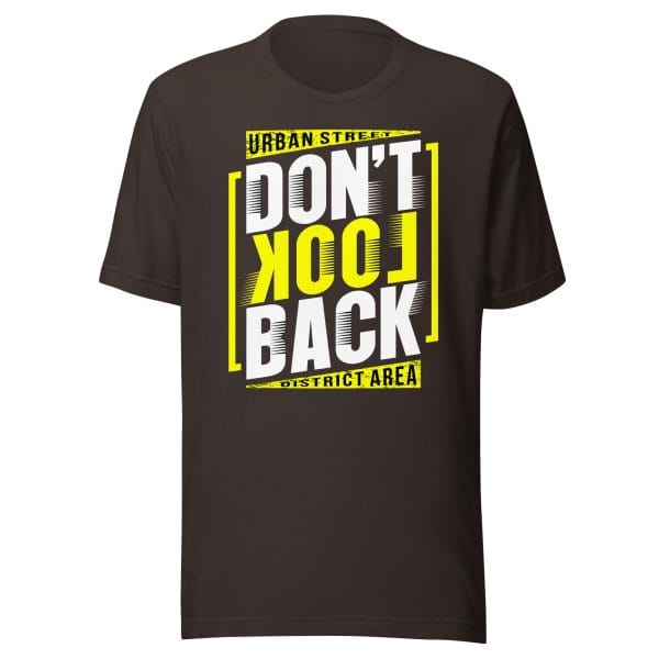 Urban, Don't Look Back - Unisex t-shirt