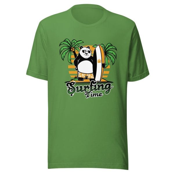 Panda Surfing Time - Unisex t-shirt