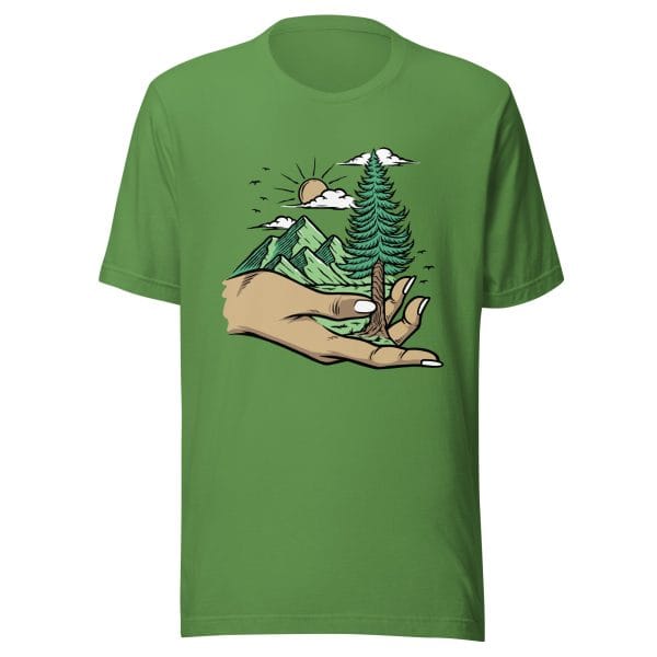 Nature in Hand - Unisex t-shirt