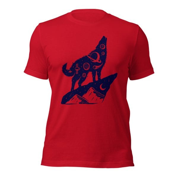 Space Wolf - Unisex t-shirt