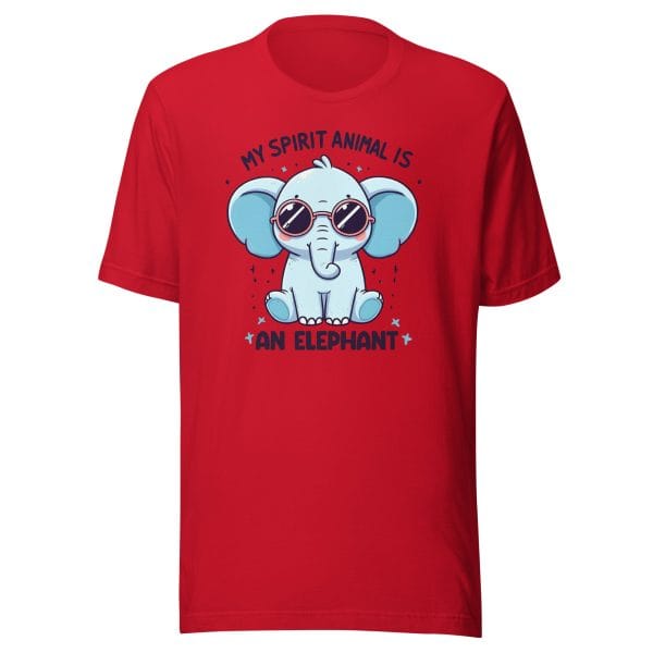 My Spirit Animal Is An Elephant - Unisex t-shirt