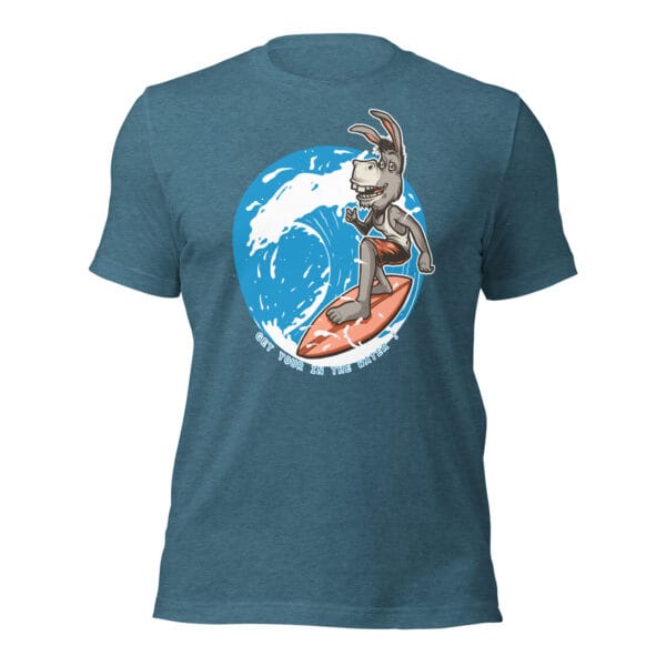 Donkey on a Wave - Unisex t-shirt