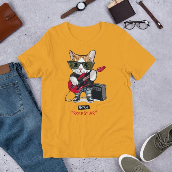 Born Rockstar - Unisex t-shirt
