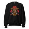 Lion Rocker Sweatshirt featuring a bold and edgy lion rocker design.