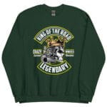 King of the Road Sweatshirt featuring a bold and adventurous design.