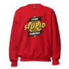 Stop Making Stupid People Famous Sweatshirt featuring a bold and edgy design.