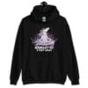 Unicorn Zen Hoodie featuring a serene unicorn in a zen pose.