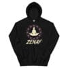 Zenaf Hoodie featuring a sleek and minimalist design.