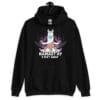 Llama Zen Hoodie featuring a serene llama in a zen pose.