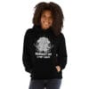 Elephant Zen Hoodie featuring a serene elephant in a zen pose.