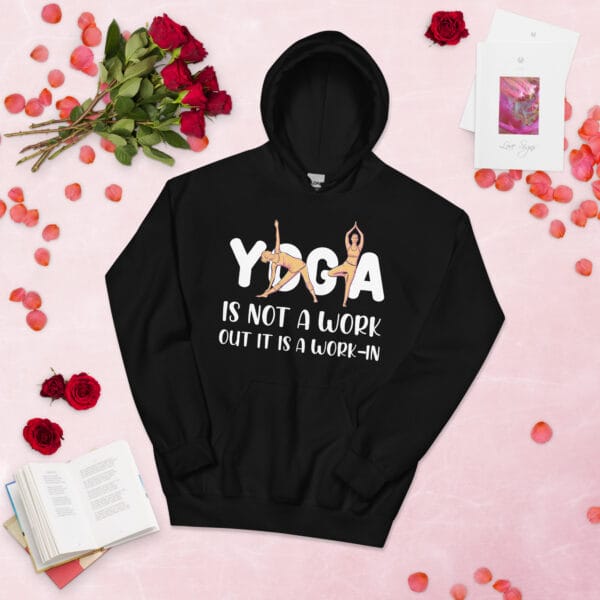 The Work Within Hoodie featuring a thought-provoking design.