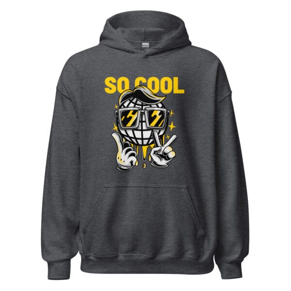 Disco Globe Hoodie featuring a bold and vibrant disco ball graphic.