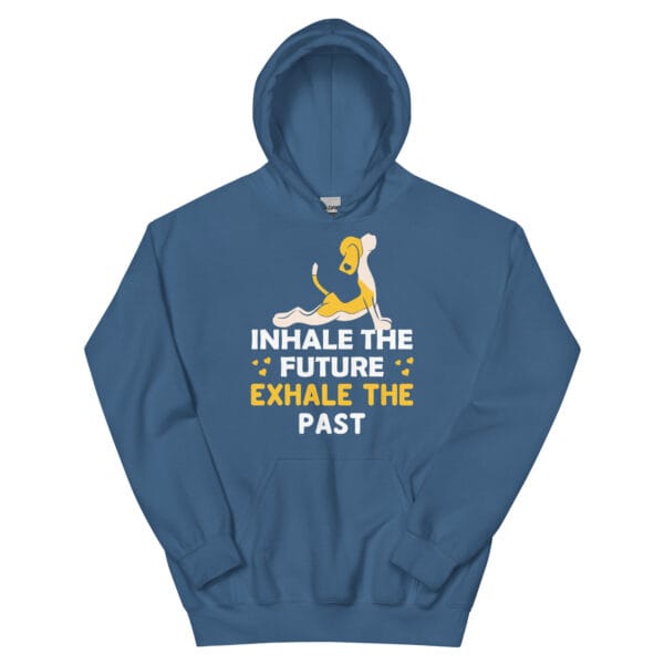 Yoga Dog Hoodie featuring a playful yoga-inspired dog design.