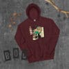 Cute and Creepy Hoodie featuring a playful blend of adorable and eerie elements.