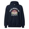 Cosmic Yoga Hoodie featuring a stunning cosmic yoga design.