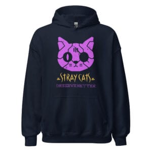 Stray Cats Deserve Better Hoodie featuring a bold and impactful design.