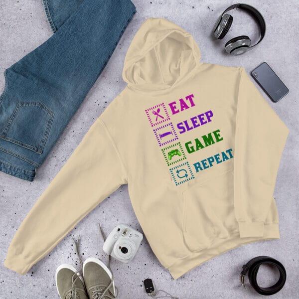 Game Over, Real Life - Unisex Hoodie
