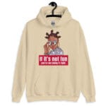Fun First Hoodie featuring a cheerful and uplifting design.