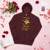 Practice Makes Perfect Hoodie featuring a clean and inspiring motivational print.