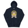 Cool Cat Hoodie featuring a minimalist and stylish cat print.