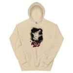 Never Give Up Hoodie featuring a bold and uplifting motivational print.