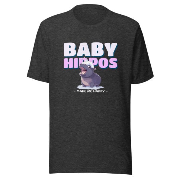Hippo Happiness - Unisex t-shirt