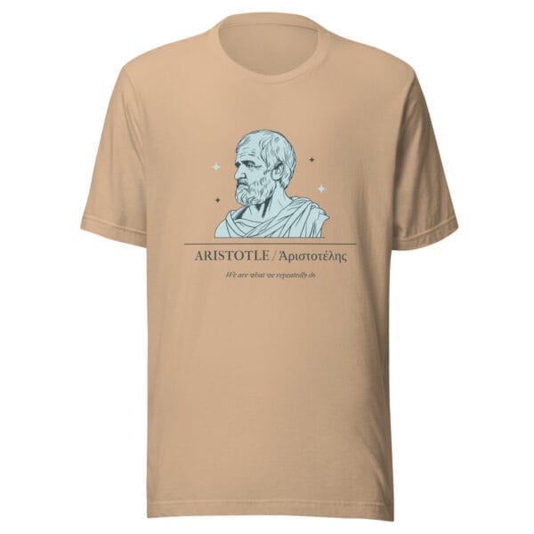 Aristotle: We are what we repeatedly do - Unisex t-shirt
