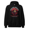 Pirate Power Unisex Hoodie featuring a bold pirate-inspired design, perfect for adventurers.