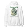 We Are GreenTower Unisex Hoodie with a bold dragon egg graphic on the chest.
