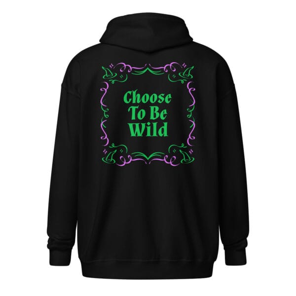 Choose to be Wild - Unisex heavy blend zip hoodie
