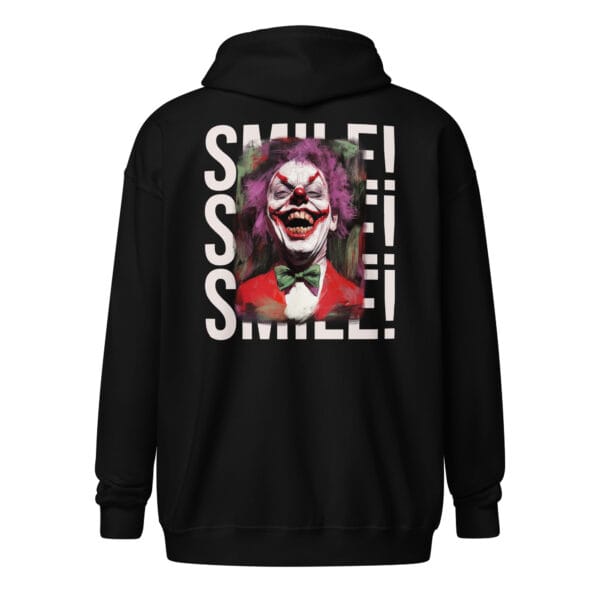 The Clown Laughs - Unisex heavy blend zip hoodie