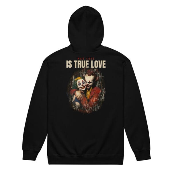 Mad Love Is True Love - Unisex heavy blend zip hoodie