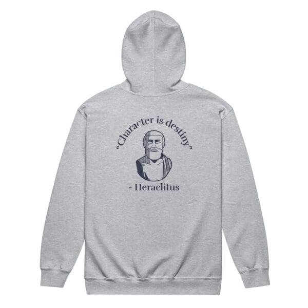 Is it true? Is it necessary? Is it kind? – Socrates - Unisex heavy blend zip hoodie