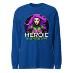 Heroic Superstar Long Sleeve Tee featuring a bold and empowering design