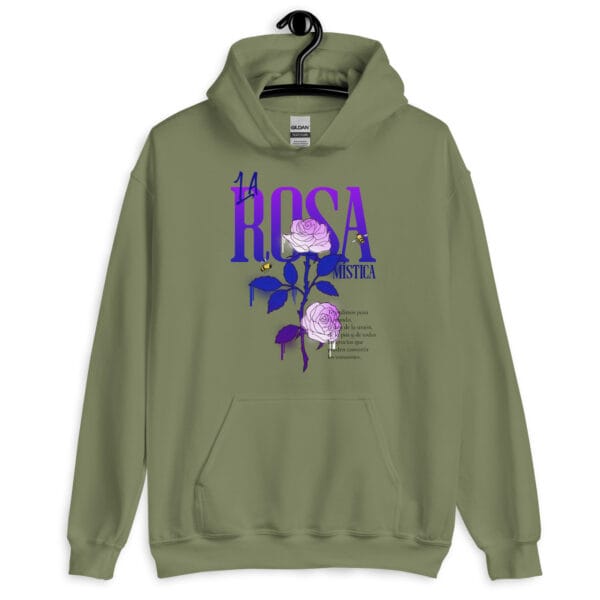 La Rosa Mística Unisex Hoodie